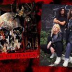 Portada de South of Heaven y la banda Slayer en 1988.