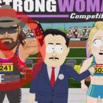 South Park satirizando los hombres que se perciben como mujeres en deportes de categoría femenil.
