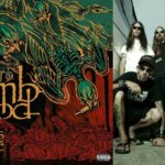 Portada de "Ashes of the Wake" y la banda Lamb Of God en 2004.