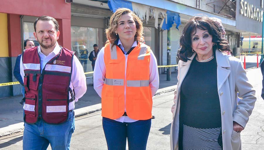 Carlos Torres, Marina del Pilar y Norma Bustamante, todos sin visa.