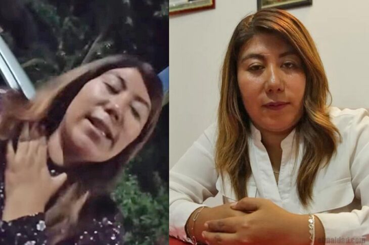 Natalie Chávez ebria y cruda.