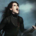 Morgan Lander, captura de pantalla del video clip "spit XXV" de Kittie.