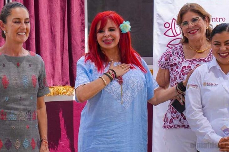 Claudia Sheinbaum, Layda Sansores y otras 2 mujeres.