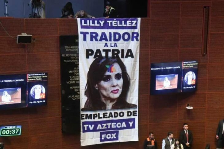 Lona contra Lilly Téllez.