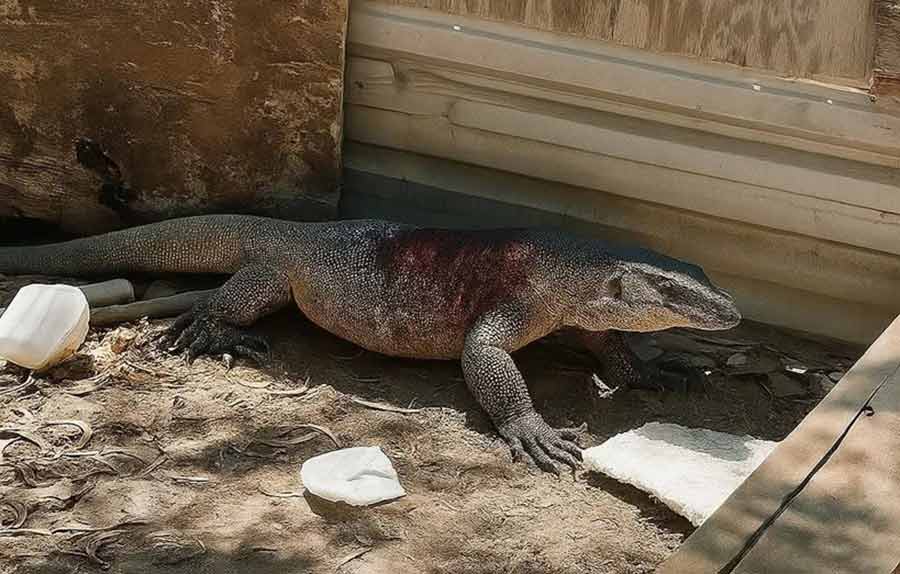 Varano antes de ser capturado.