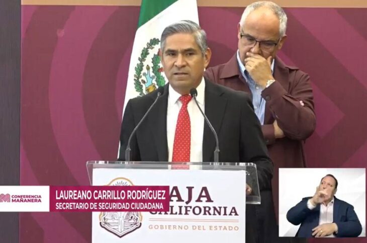 Laureano Carrillo, secretario de seguridad del estado.