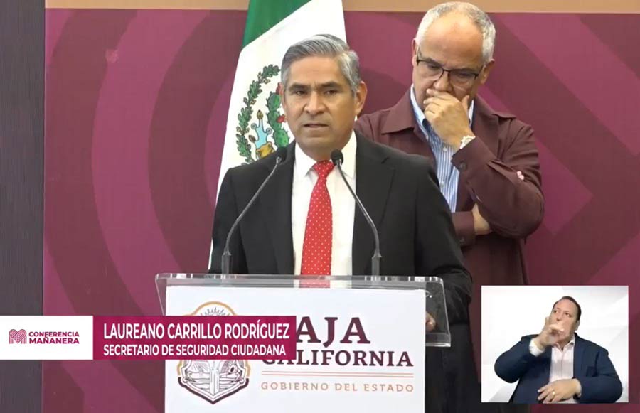 Laureano Carrillo, secretario de seguridad del estado.