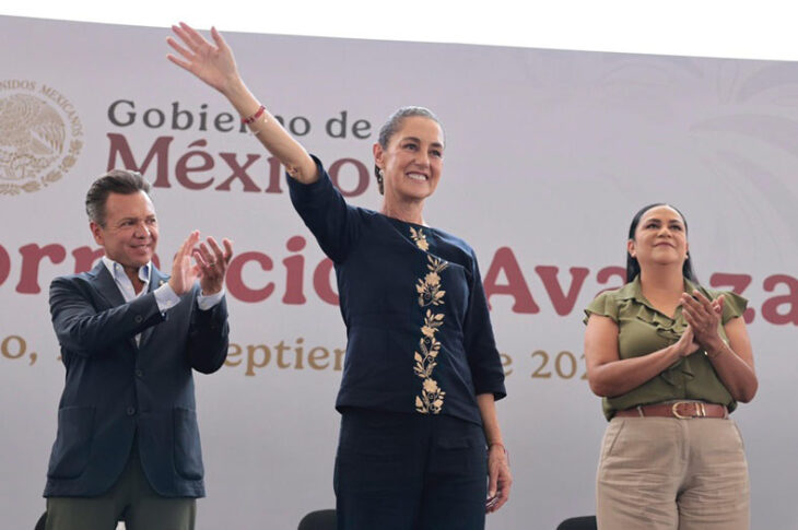Claudia Sheinbaum en Jalisco.