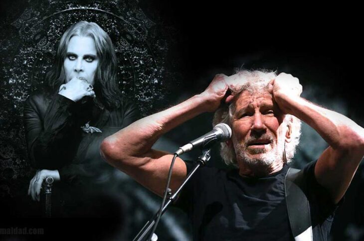Ozzy Osbourne y Roger Waters.
