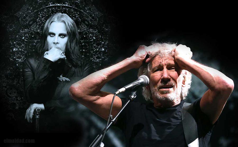Ozzy Osbourne y Roger Waters.