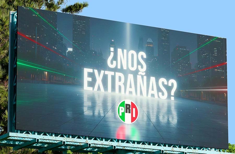 Imagen compartida por el PRI en su página de facebook.
