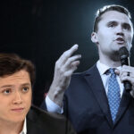 Salvador Ramírez y Charlie Kirk.