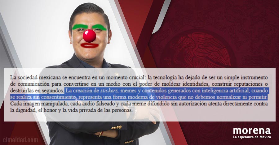 Armando Corona, el diputado que presentó la iniciativa de censura.