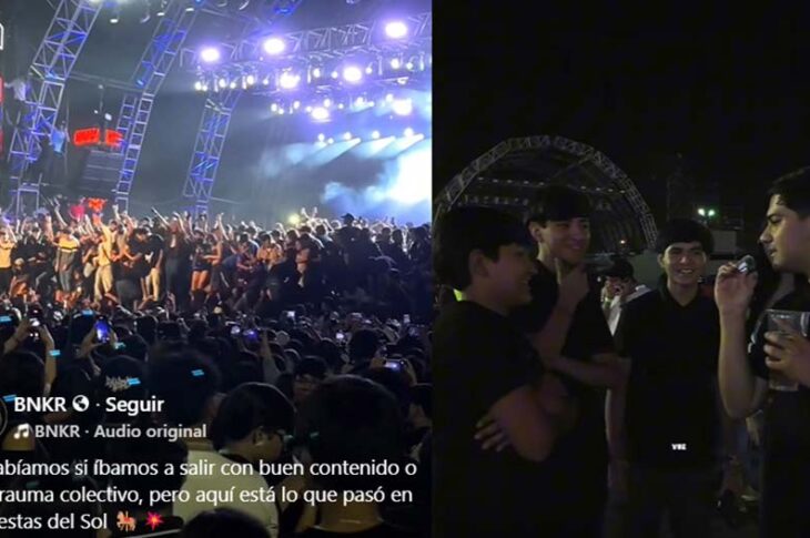 Capturas de pantalla del reel de BNKR.