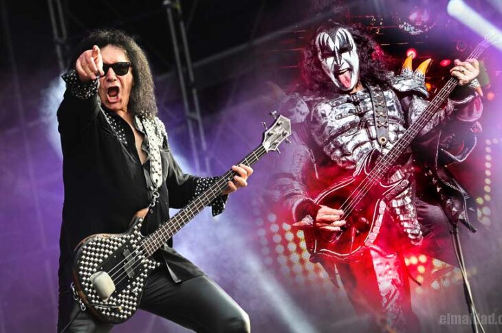 Gene Simmons, bajista y fundador de Kiss.