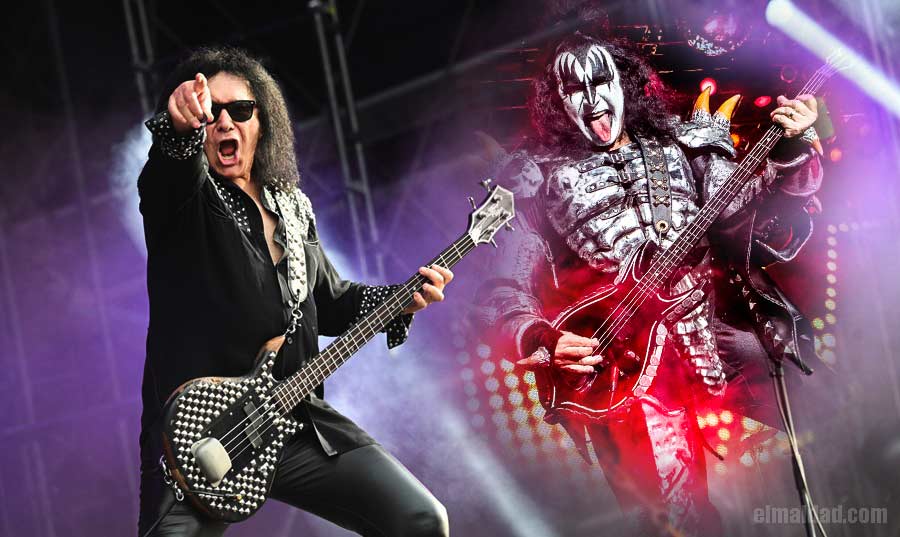 Gene Simmons, bajista y fundador de Kiss.