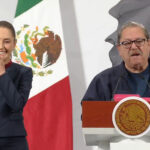 Claudia Sheinbaum y Paco Ignacio Taibo II.