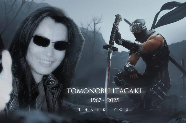 Tomonobu Itagaki, en una imagen tributo.