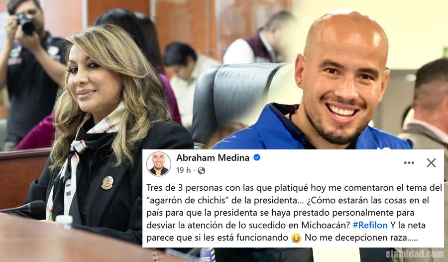 Angélica Peñaloza y Abraham Medina.