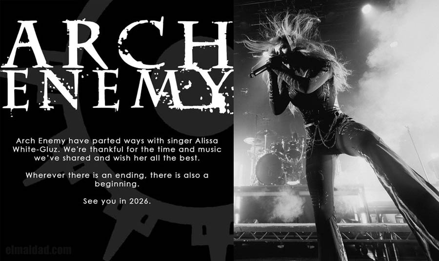 Anuncio de la salida de Alissa White-Gluz de Arch Enemy.