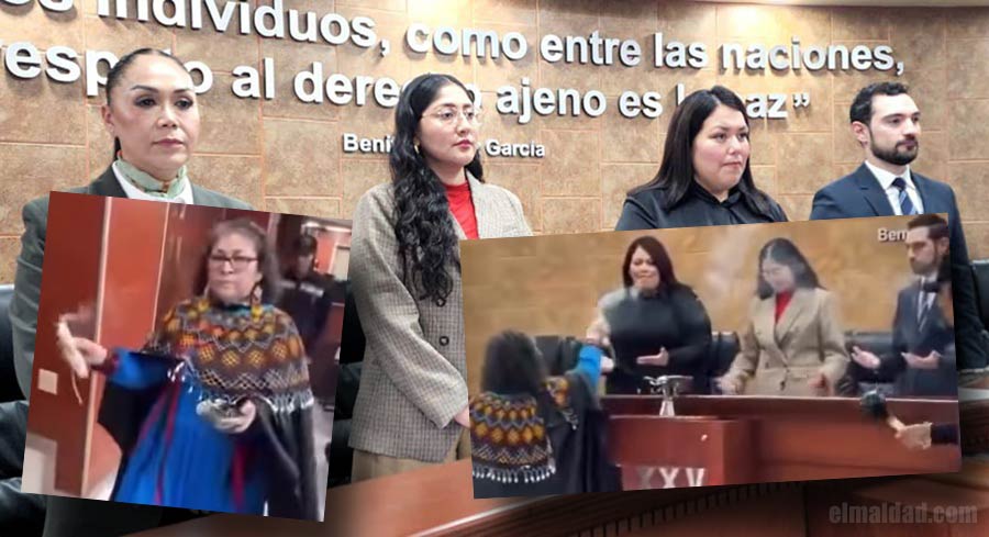 Diputados y el ritual cucapah.