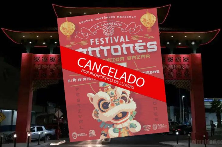 Festival Cantonés cancelado.
