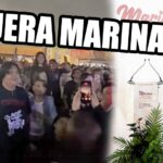 Raza en el concierto de Caifanes y Marina del Pilar al finalizar su informe de gobierno.