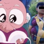 Maestro Happosai y el tipo detenido.