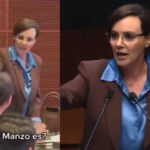 Lilly Téllez al ataque.