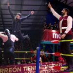 Antonio Attolini jugándola de luchador en su informe.