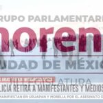 Grupo parlamentario de Morena en la CDMX.