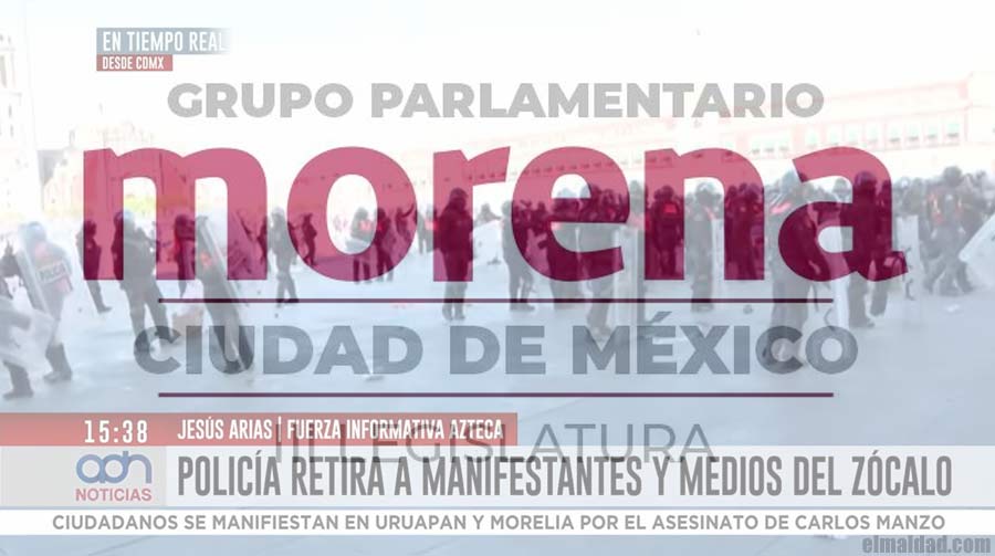 Grupo parlamentario de Morena en la CDMX.