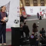 Claudia Sheinbaum y los balones.