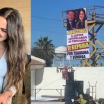 Andrea Chávez y la lona en su contra.