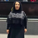 Araceli Brown en el congreso de la unión.