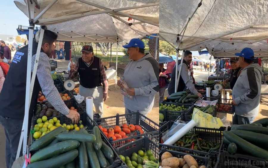 Armando Ayala atendiendo queja.