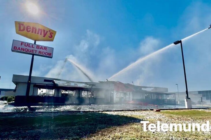 Denny's de Calexico. Foto: Telemundo.