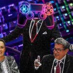 Claudia Sheinbaum, el señor Videojuego y Ricardo Monreal.