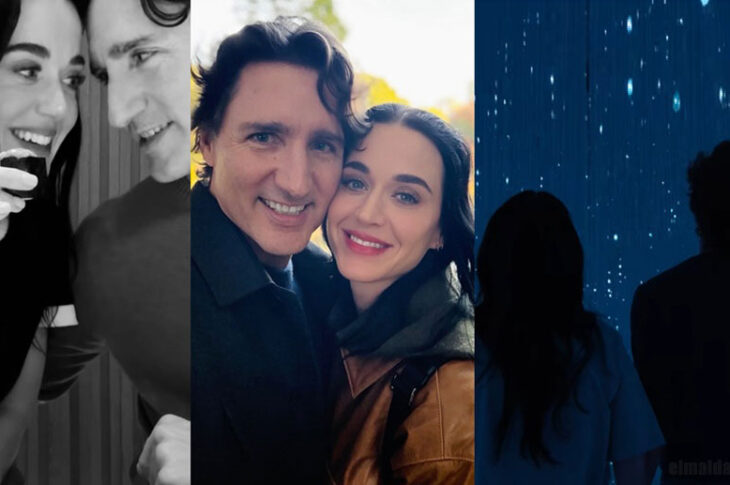 Katy Perry y Justin Trudeau.