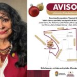 Norma Bustamante y la ruta del desfile.