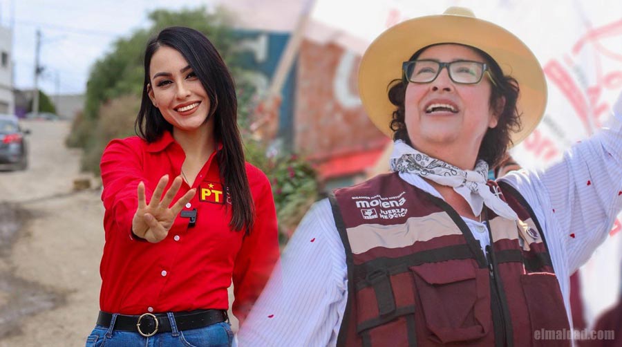 Diputada Yohana y alcaldesa Rocío.