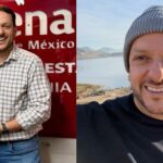 Carlos Torres afiliándose a Morena en febrero de 2025 y ya fuera de la vida de la función pública en diciembre.