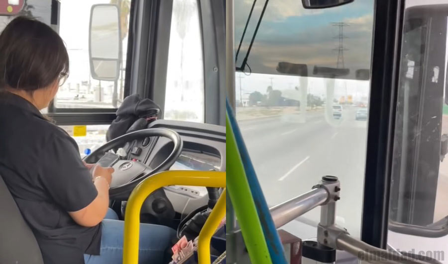 La chofer imprudente.