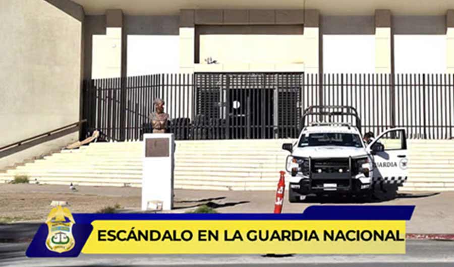 Instalaciones de la Guardia Nacional en Mexicali. Foto: RadioPatrulla.