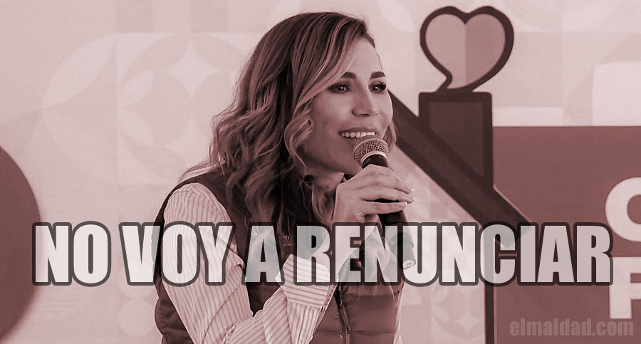 Marina del Pilar dijo que no va renunciar.