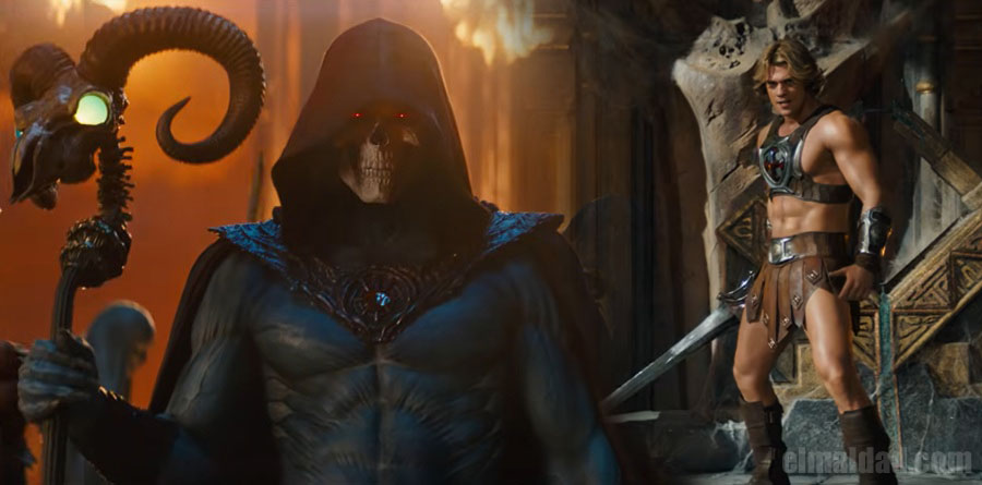 Capturas de pantalla del teaser del trailer de Masters Of The Universe.