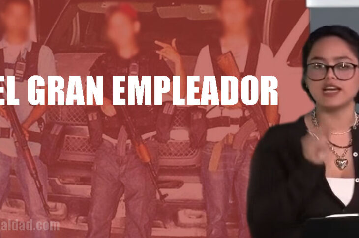 El gran empleador de México según Adriana Marín de Morena.