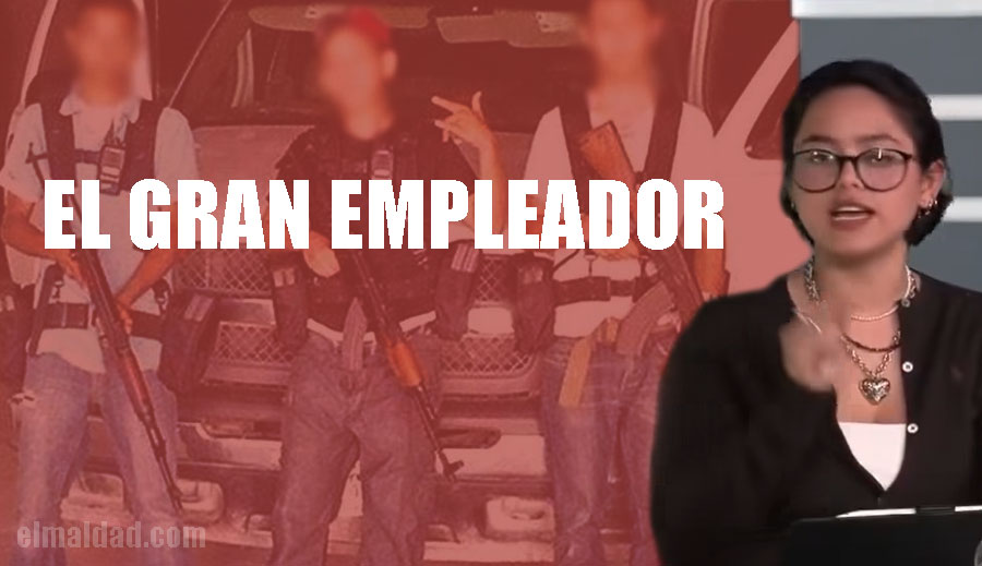 El gran empleador de México según Adriana Marín de Morena.