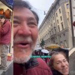 Altercado de Noroña con turista mexicano en Roma.