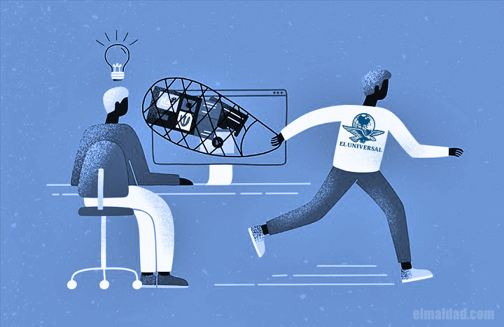 Acusan a El Universal de plagio a medio independiente digital.